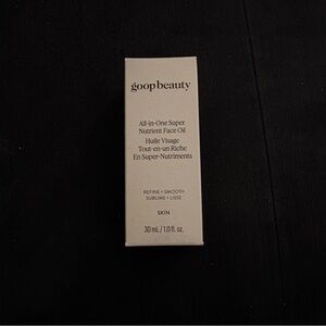 Goop Beauty All-in-One Super Nutrient Face Oil skin new in box
